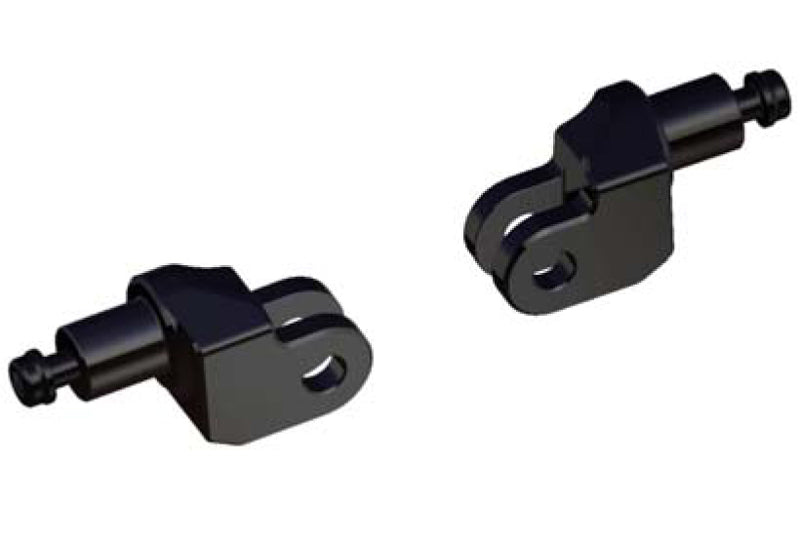 Rizoma PRO/B-PRO/Street Rider Footpeg Adaptors Black for Triumph Bonneville T100/Scrambler 900