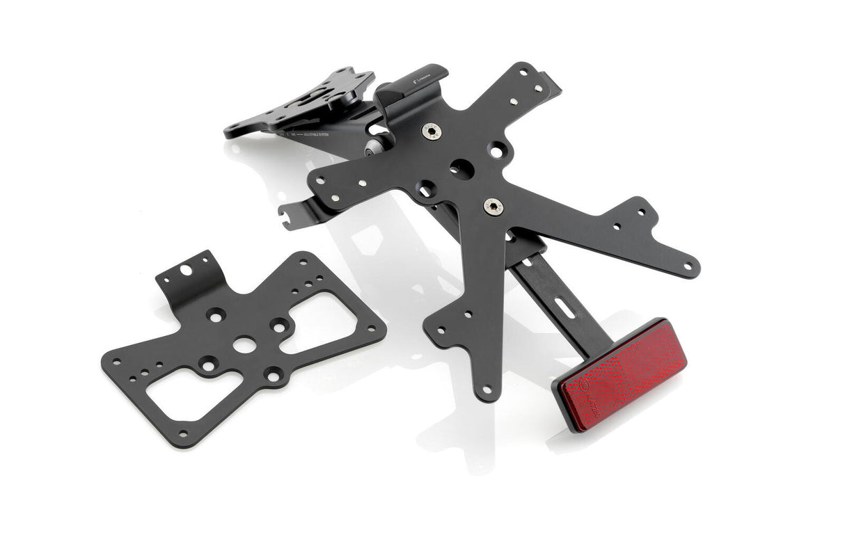 Rizoma Fox License Plate Support Kit Black for Yamaha XSR900 16-20