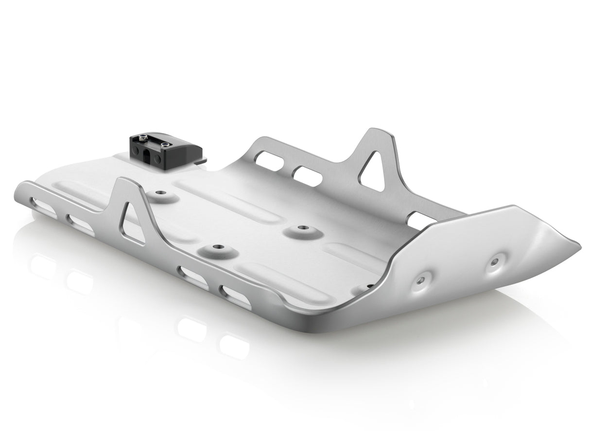 Rizoma Aluminium Skid Plate Silver for BMW R 1200 GS/R 1200 GS Adventure/R 1200 GS Rallye