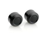 Rizoma Front Axle Nut Covers Black for Harley-Davidson Softail Slim 14-17