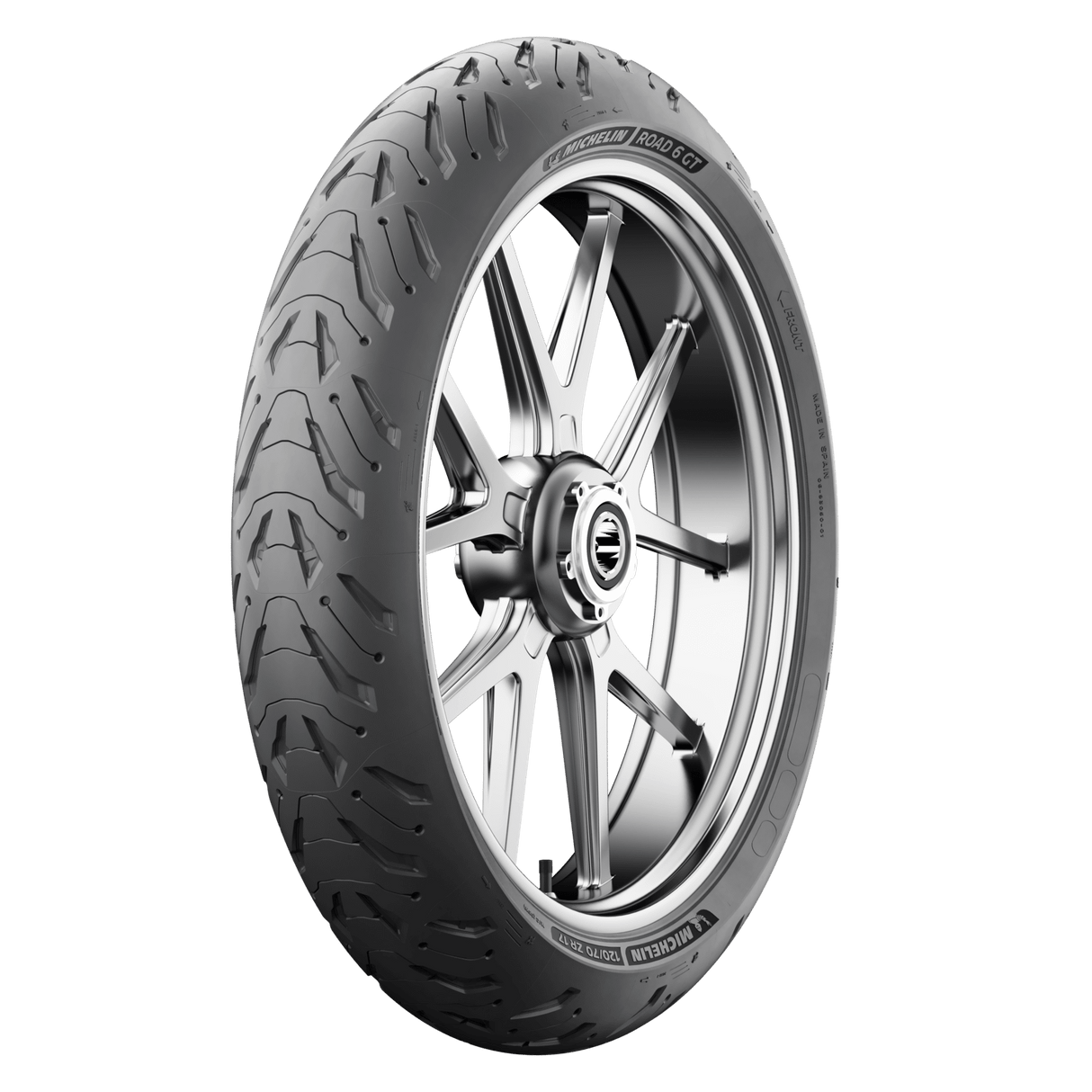 Michelin Road 6 GT Front Tyre 120/70 ZR-17 58W Tubeless