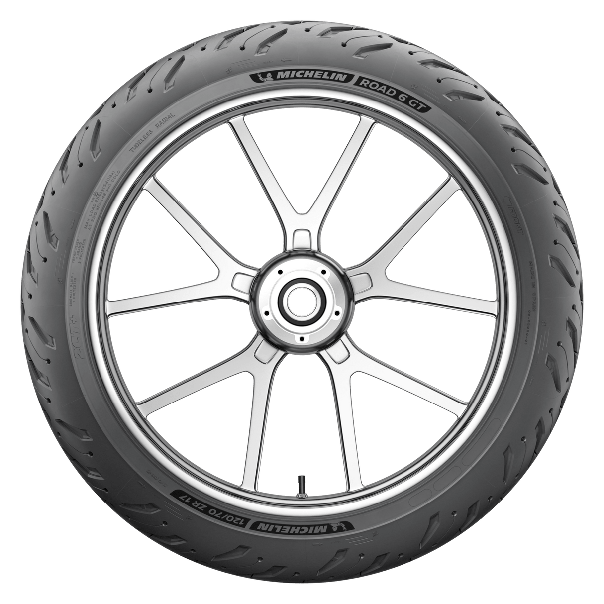 Michelin Road 6 GT Front Tyre 120/70 ZR-17 58W Tubeless