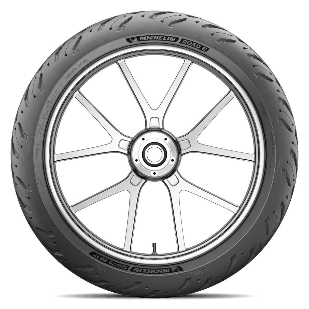 Michelin Road 6 Front Tyre 120/70 ZR-19 60W Tubeless