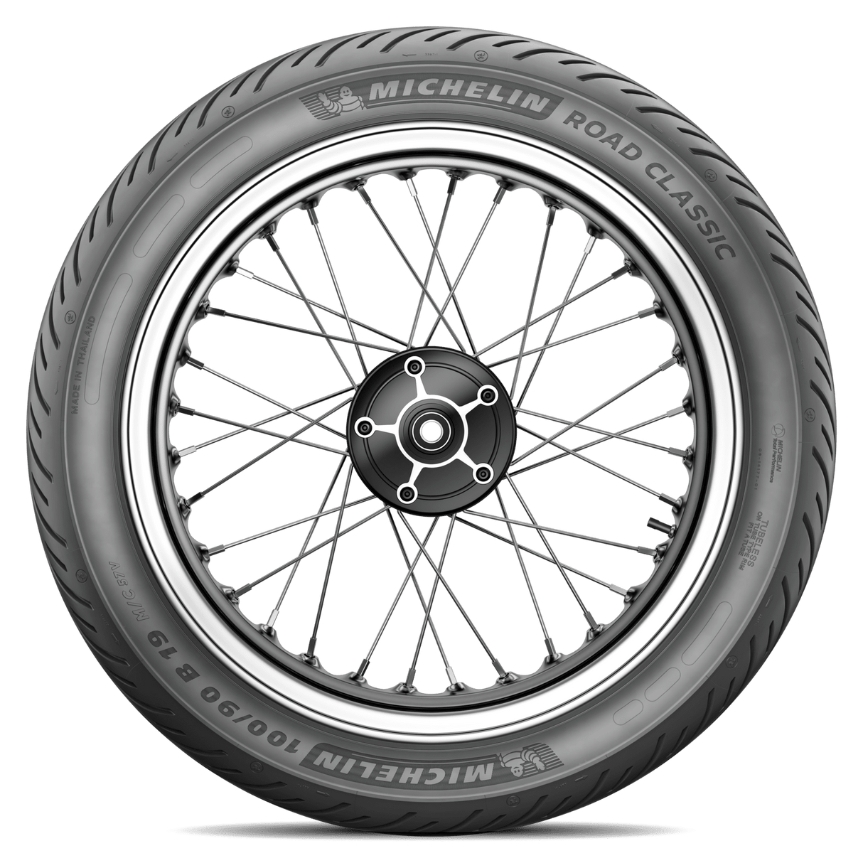 Michelin Road Classic Front Tyre 100/80 B-17 52H Tubeless