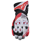 Five RFX1 Evo White/Red Gloves