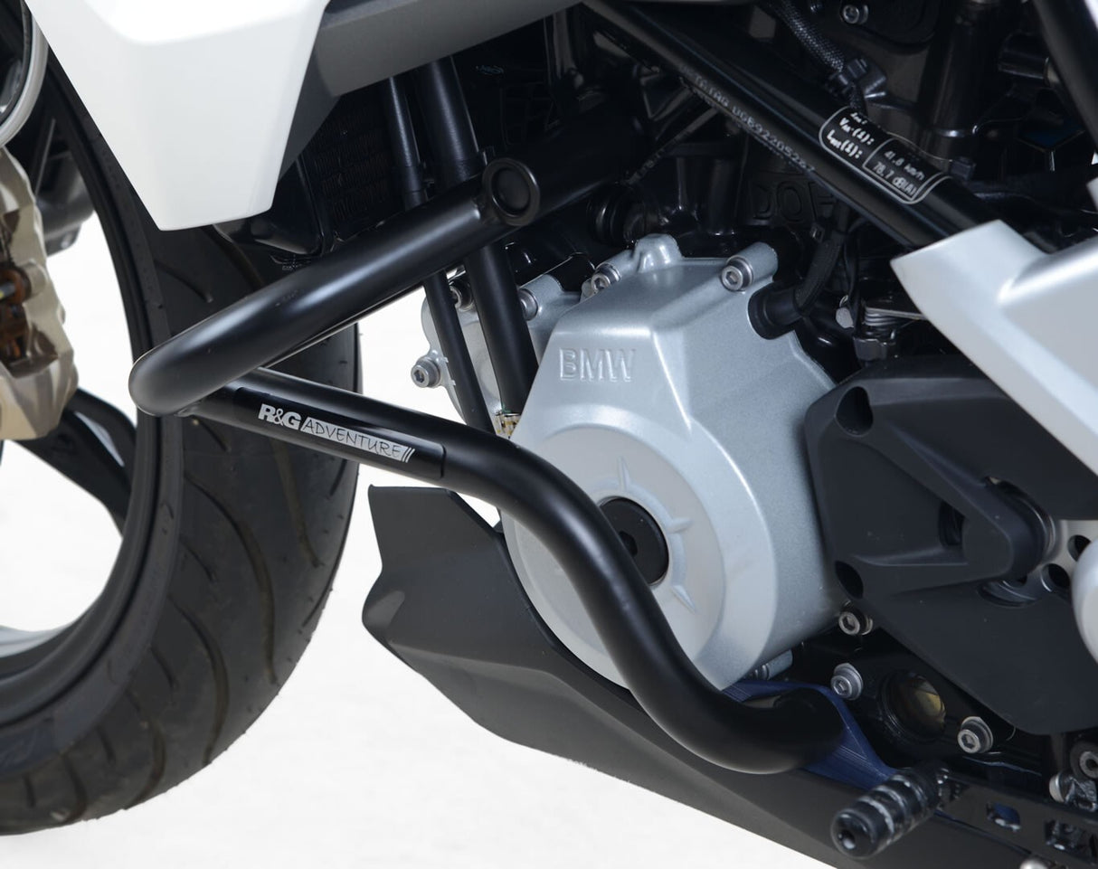 R&G Racing Adventure Bars Black for BMW G310R/G310GS