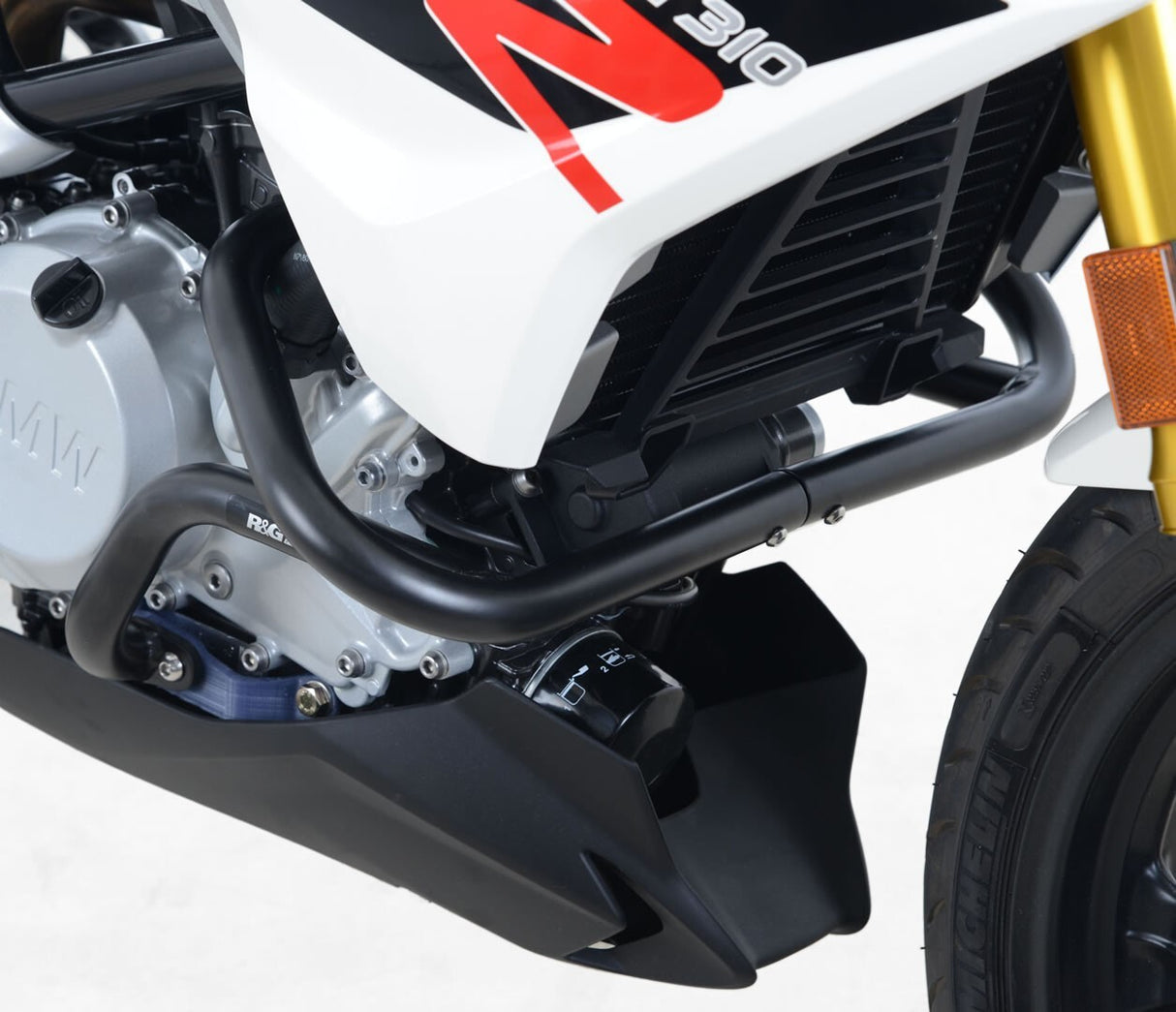 R&G Racing Adventure Bars Black for BMW G310R/G310GS