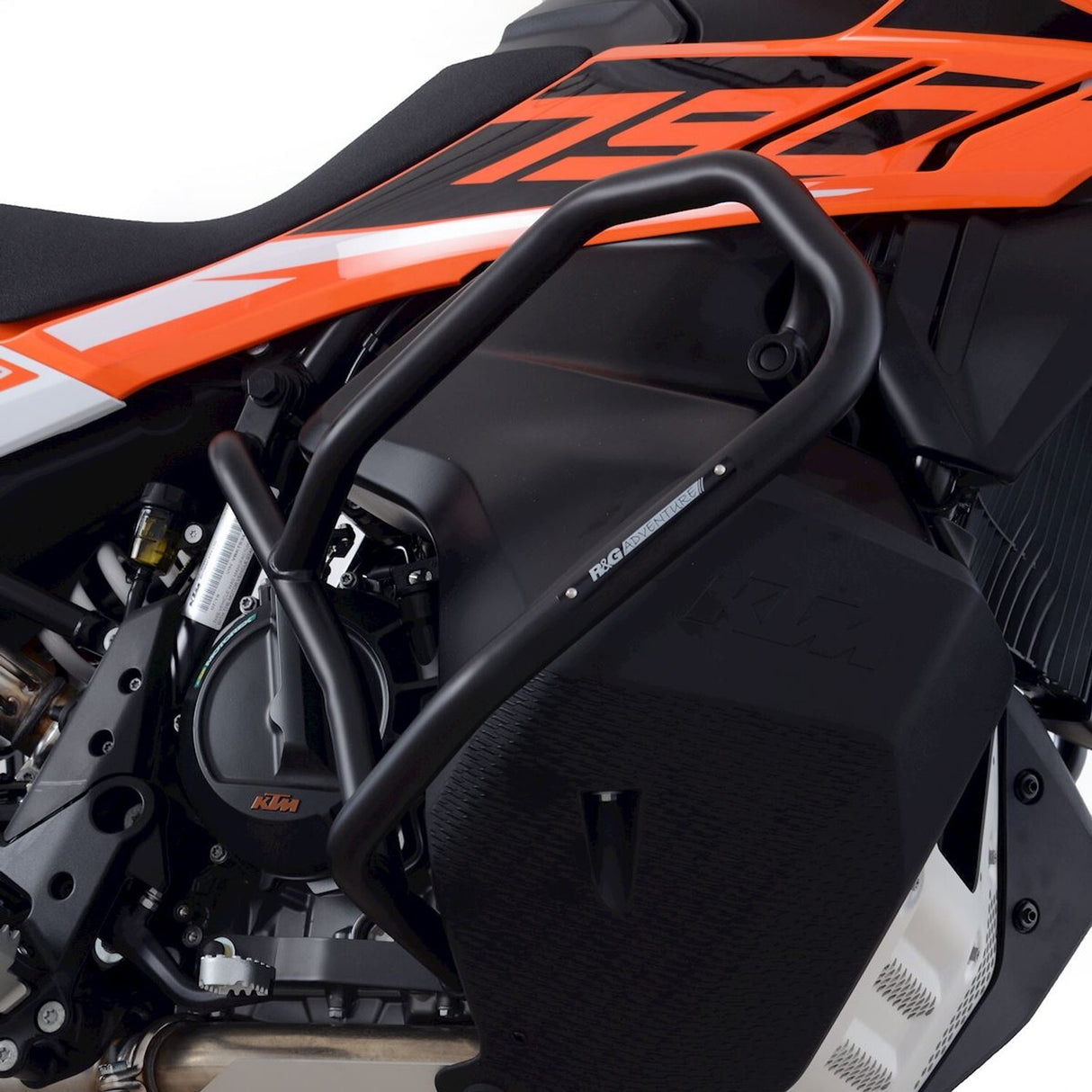 R&G Racing Adventure Bars Black for KTM 790 Adventure 19-21