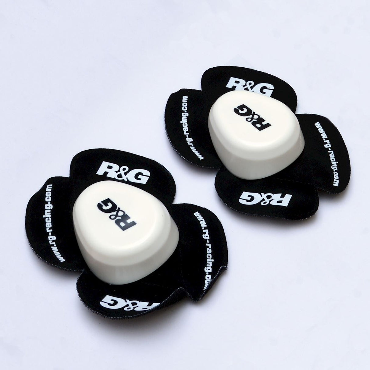 R&G Racing Factory GP Knee Sliders White