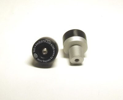 R&G Racing Bar End Sliders Black for Kawasaki ZX-10R 04-05