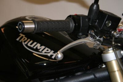 R&G Racing Bar End Sliders Black for Triumph Daytona 600/650/Speed Four/Street Triple/Street Triple R/TT600/Thruxton