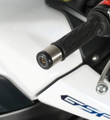 R&G Racing Bar End Sliders Black for Suzuki SV650/SV1000/GSXF600/GSX750 FW/GSX-R600/750 SRAD