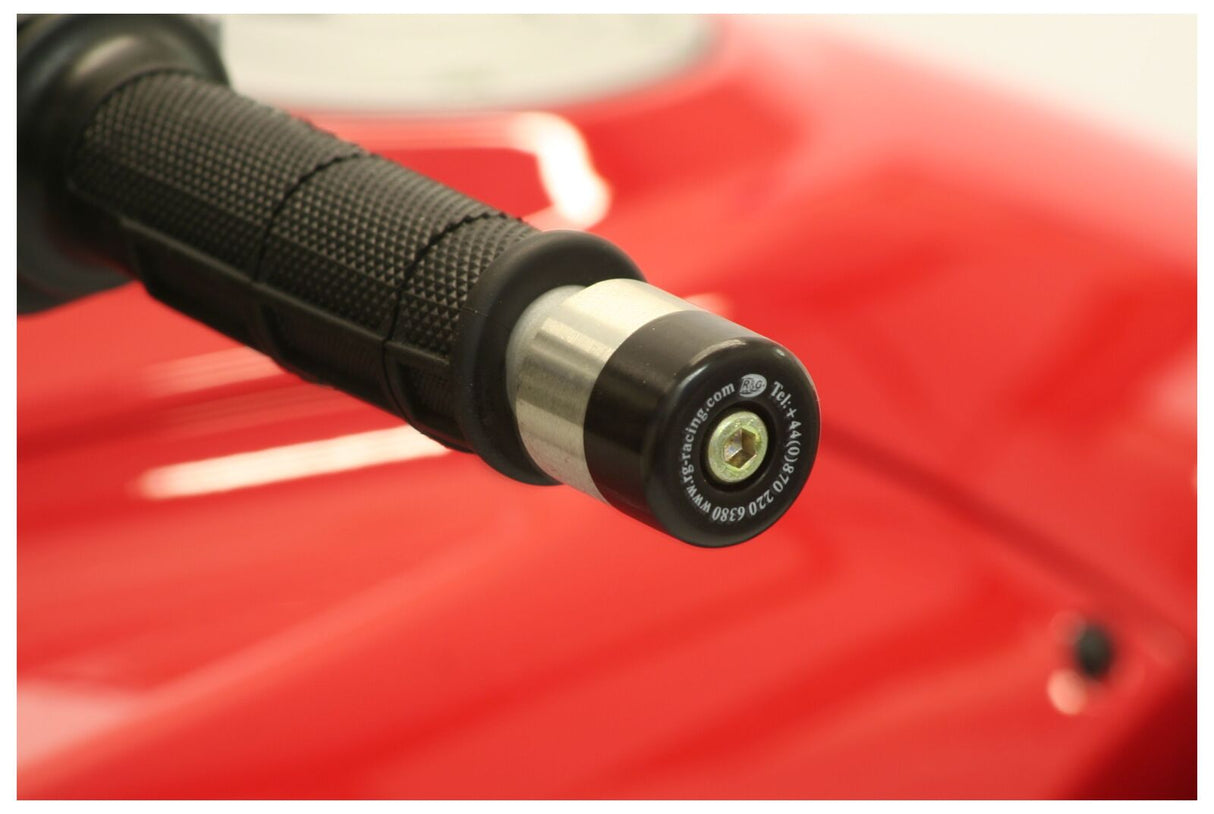 R&G Racing Bar End Sliders Black for Ducati Monster/Multistrada Models