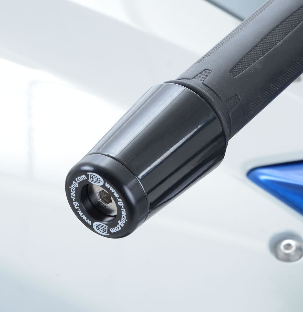 R&G Racing Bar End Sliders Black for BMW F800S/F800ST/R1200S/R1200RT/R1200RS