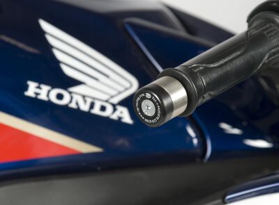 R&G Racing Bar End Sliders Black for Honda VFR1200 Models/CBR125R