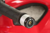 R&G Racing Bar End Sliders Black for Ducati Monster 696/Monster 821/Monster 797/WK Bikes SP50/SP125/SP250