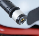 R&G Racing Bar End Sliders Black for Ducati Monster 696/Monster 821/Monster 797/WK Bikes SP50/SP125/SP250