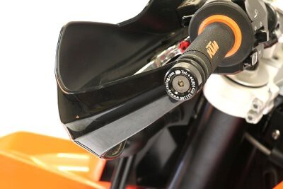 R&G Racing Bar End Sliders Black for KTM 690 Enduro/690 SMCR/1290 Superduke GT