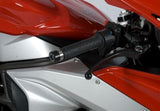 R&G Racing Bar End Sliders Black for MV Agusta F3 675/800/Superveloce 800/Brutale 1000 RR