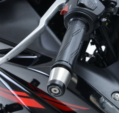 R&G Racing Bar End Sliders Black for Yamaha R25/MT-25/R3/MT-03/NMAX 125