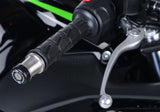 R&G Racing Bar End Sliders Black for Kawasaki Z250SL/Ninja 250SL/Z650/Ninja H2 SX/Versys-X 300/Ninja 650