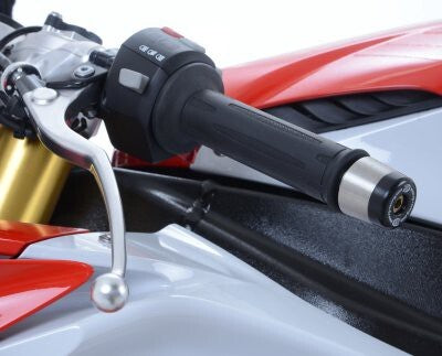 R&G Racing Bar End Sliders Black for BMW S1000RR/Indian FTR1200/S