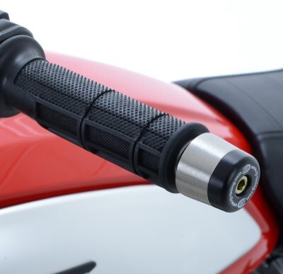 R&G Racing Bar End Sliders Black for Ducati Scrambler (800)/Urban Enduro/Desert Sled/Scrambler Street Classic