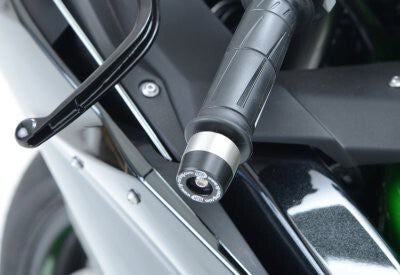 R&G Racing Bar End Sliders Black for Kawasaki Ninja H2/Ninja H2R 15-18