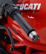 R&G Racing Bar End Sliders Black for Ducati Monster 1200R/Monster 1200S