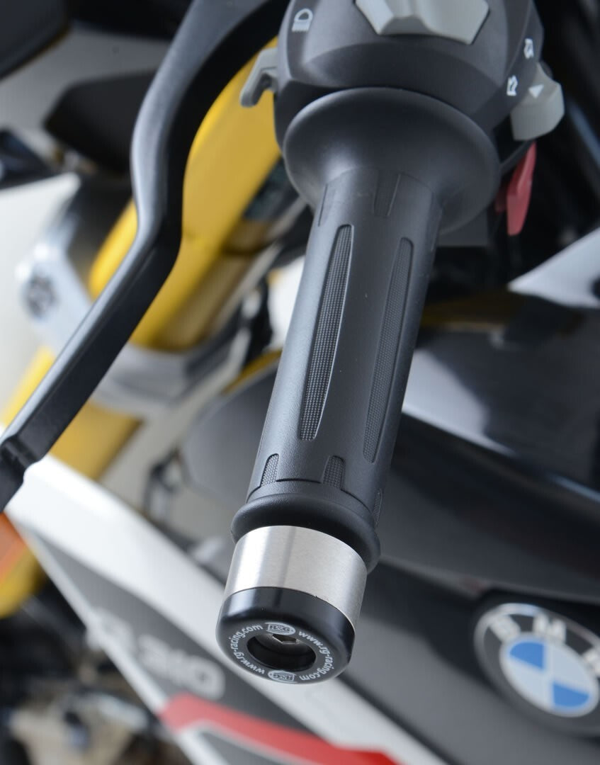 R&G Racing Bar End Sliders Black for BMW G310R/GS