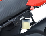 R&G Racing Rear Footrest Blanking Plates Black for Honda CBR300R/CBR500R/CB500X/CB500F/CB400X