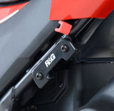 R&G Racing Rear Footrest Blanking Plates Black for Honda CBR300R/CBR500R/CB500X/CB500F/CB400X