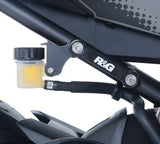 R&G Racing Rear Footrest Blanking Plates Black for Yamaha MT-07 (FZ-07) 14-20