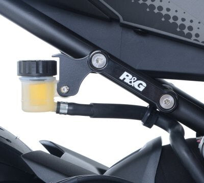 R&G Racing Rear Footrest Blanking Plates Silver for Yamaha MT-07 (FZ-07) 14-20