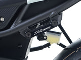 R&G Racing Rear Footrest Blanking Plates Black for Honda CBR500R/CB500F 16-20 [INTERNAL]