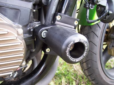 R&G Racing Classic Style Crash Protectors Black for Kawasaki ZRX1100/ZRX1200