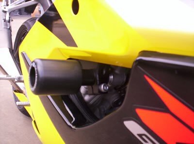 R&G Racing Classic Style Crash Protectors Black for Suzuki GSX-R1000 K5-K6