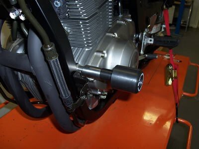 R&G Racing Classic Style Crash Protectors Black for Suzuki GS500 Unfaired