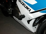 R&G Racing Classic Style Crash Protectors Black for Suzuki GS500 FullyFaired (All Years)