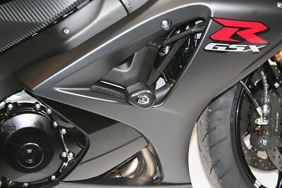 R&G Racing Aero Style Engine Crash Protectors Black for Suzuki GSX-R1000 07-16