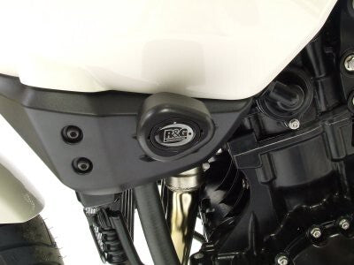 R&G Racing Aero Style Front Crash Protectors Black for Triumph Tiger 07-14