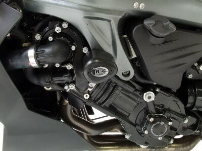 R&G Racing Aero Style Front Crash Protectors Black for BMW K1200R/K1300R