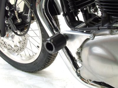 R&G Racing Classic Style Crash Protectors Black for Triumph Thruxton/Bonneville/Scrambler