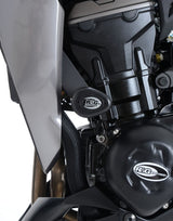 R&G Racing Aero Style Frame Crash Protectors Black for Kawasaki Z1000 10-18/Z1000R 17-20