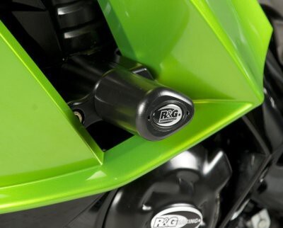 R&G Racing Aero Style Front Crash Protectors Black for Kawasaki Z1000SX 11-16