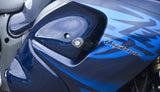 R&G Racing Aero Style Front Crash Protectors Black for Suzuki GSXR1300R Hayabusa 08-20 (Non Drilled)