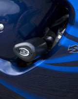 R&G Racing Aero Style Front Crash Protectors Black for Suzuki GSXR1300R Hayabusa 08-20 (Non Drilled)