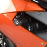 R&G Racing Aero Style Front Crash Protectors Black for Kawasaki ER6-F 09-16 (Non Drilled)