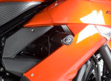 R&G Racing Aero Style Front Crash Protectors Black for Kawasaki ER6-F 09-16 (Non Drilled)