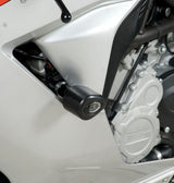 R&G Racing Aero Style Frame Crash Protectors Black for MV Agusta F3 675 12-16/F3 800 13-16